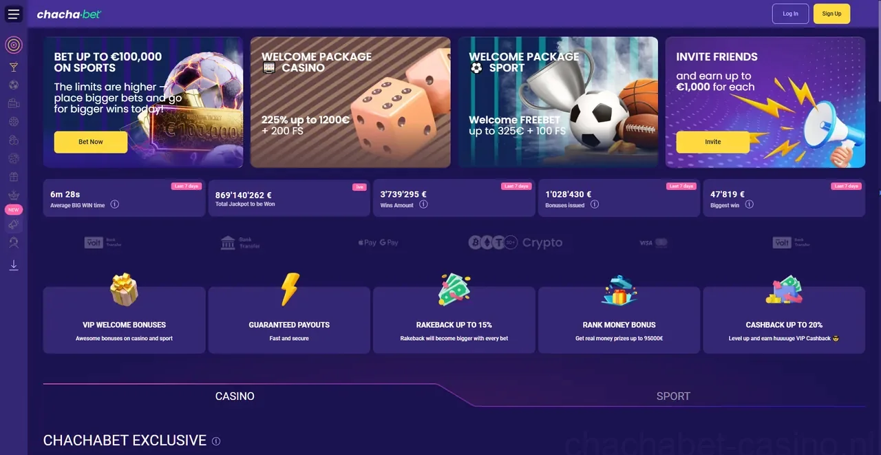 Chachabet Casino Casino